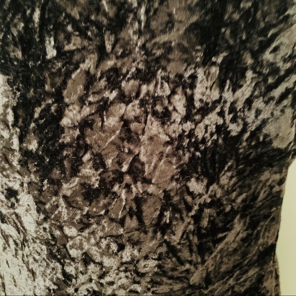 Jerry T Wide Lapel Crushed Velvet Vest Blk Sz S EC - Picture 12 of 13